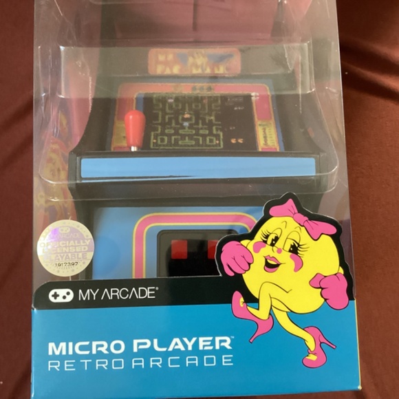 My Arcade Ms. Pac-Man Micro Player Retro Arcade New - Picture 8 of 9